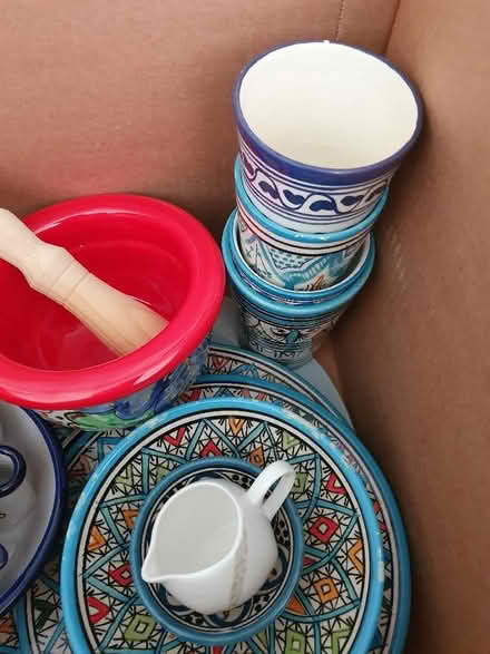 Photo of free Morrocan Turkish plates glasses (Whitehouse Common B75) #2