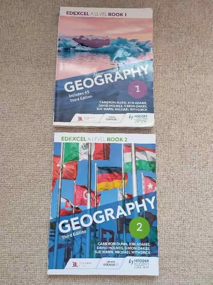 Photo of free Edexcel Geography A level textbooks (Fiveways BN1) #1