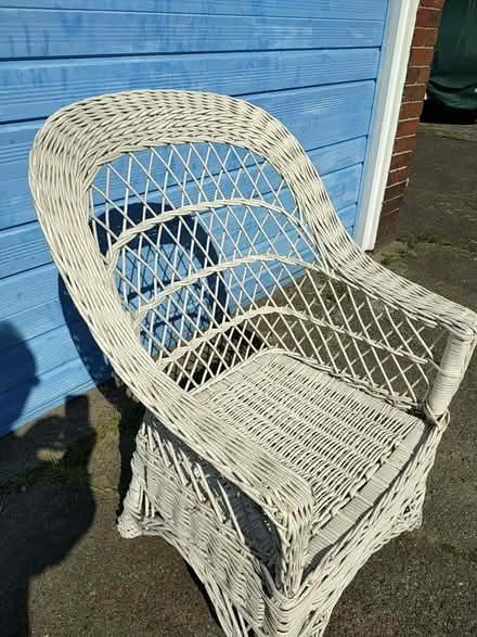 Photo of free Basket chair (Lower Morden SM4) #3