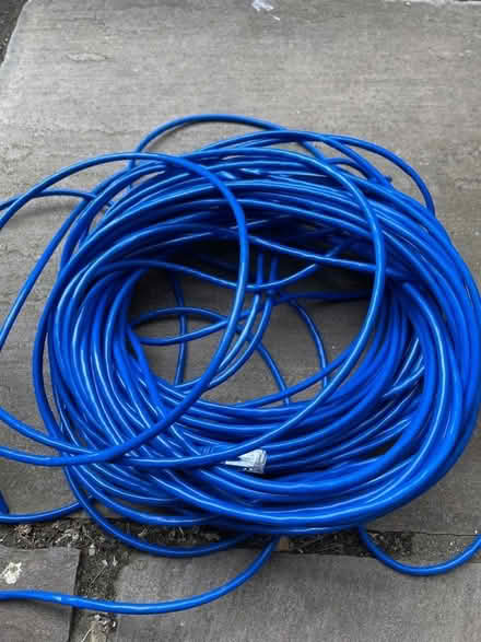 Photo of free Approx 40m cat 6 Network Cable (CT11) #1