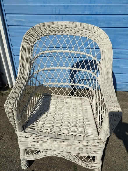 Photo of free Basket chair (Lower Morden SM4) #1