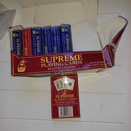 Photo of free 7 pack unopened playing cards (Denton's Green WA10) #1