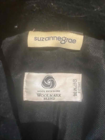 Photo of free Black wool coat (Brimfield, Ludlow) #2