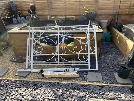 Photo of free King Size Bed Frame and Mattress (Highworth. SN6) #2