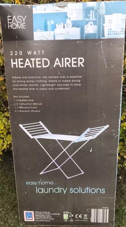 Photo of free Clothes airer (220watt). Unopened (College Town GU47) #2