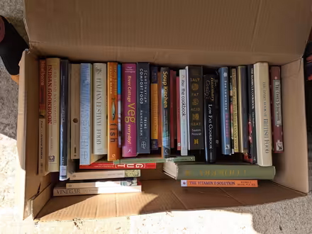 Photo of free Box of cookery books (Woolstone MK15) #1