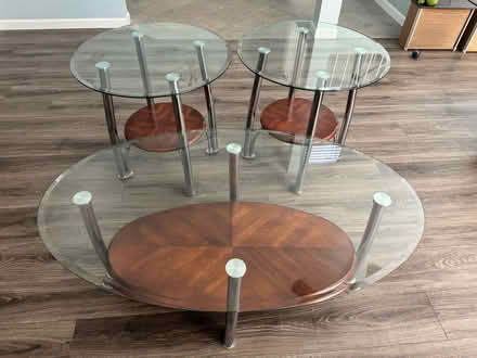 Photo of free Glass coffee table (Canyon Country) #1