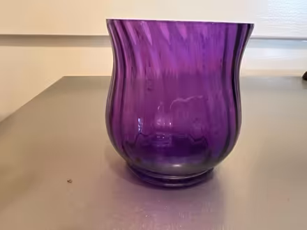 Photo of free Purple vote of candle holder (San Jose Burbank Area) #1