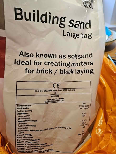 Photo of free Building sand (Menstrie FK11) #1