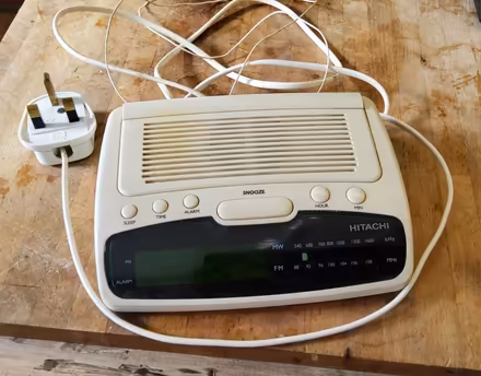 Photo of free Hitachi Clock Radio (Redhill RH1) #1
