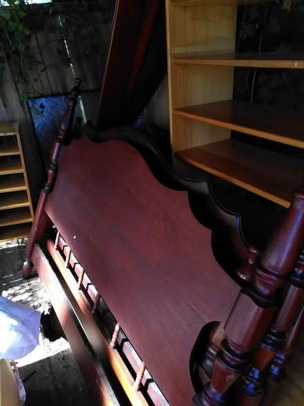 Photo of free Wooden bedsteads (Warton LA5) #2