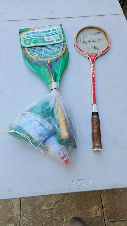 Photo of free Badminton set. (Steeple Barton OX7) #1