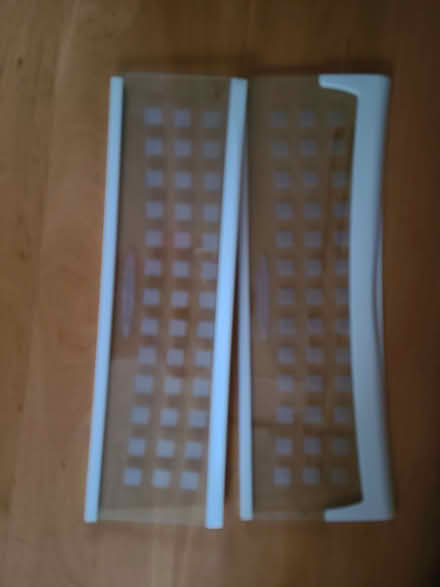 Photo of free 2 x fridge or freezer shelves (Curbridge OX29) #1