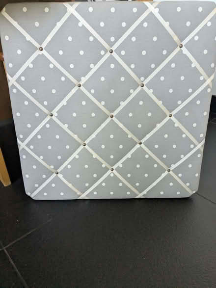 Photo of free Grey and white padded notice board (Harpenden AL5) #1
