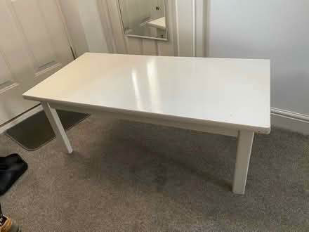 Photo of free White coffee table (Wellesbourne CV35) #1