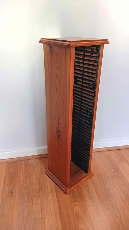 Photo of free Pine CD rack (Garden City OX5) #1