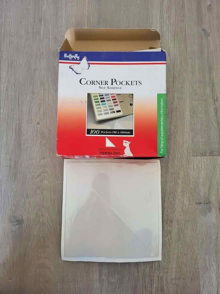 Photo of free Stick On Corner Pockets (Cheadle Hulme SK8) #1