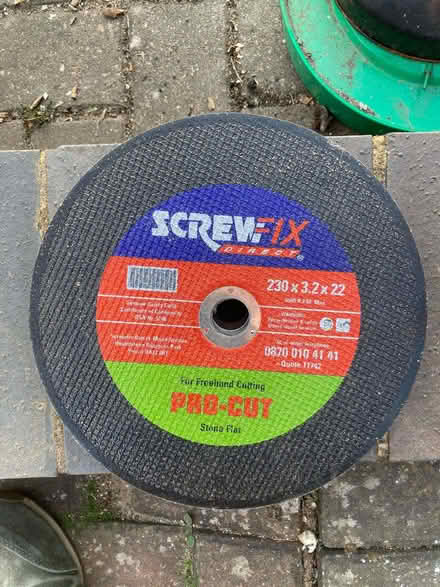 Photo of free Stone Cutting Disks for a 9 inch Angle Grinder (GU14) #1
