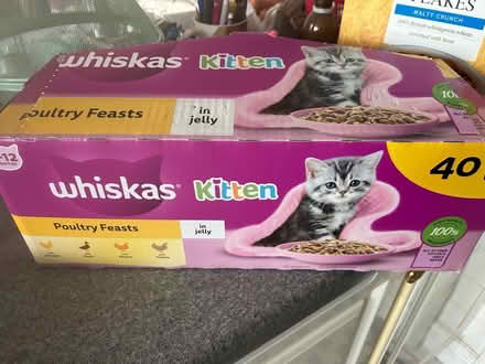 Photo of free Whisky’s kitten food pouches (Peachcroft OX14) #1