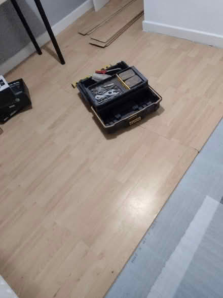 Photo of free Used laminate flooring and underlay (Ashton-U-Lyne OL6) #1
