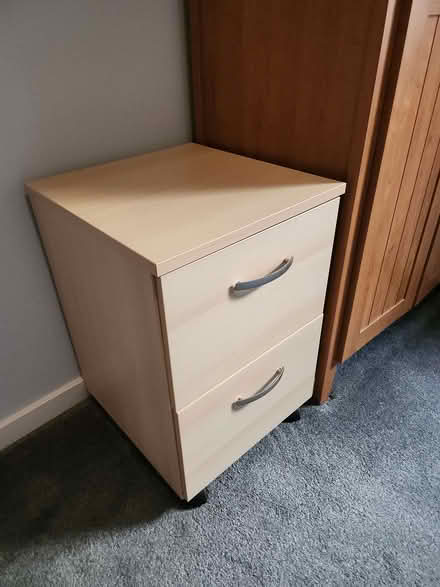 Photo of free Two drawer filing cabinet (Lasswade EH19) #1