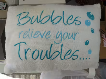 Photo of free Small bath pillow/cushion (Kempsey WR5) #1