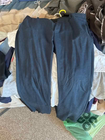 Photo of free Topman blue men’s suit trousers (Liverpool L7) #1
