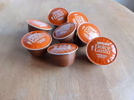 Photo of free 8 Pods for Nescafe Dolce Gusto coffee machine (Shortstown MK42) #1