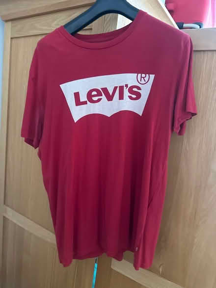 Photo of free Red men’s large Levi’s T shirt (Liverpool L7) #1