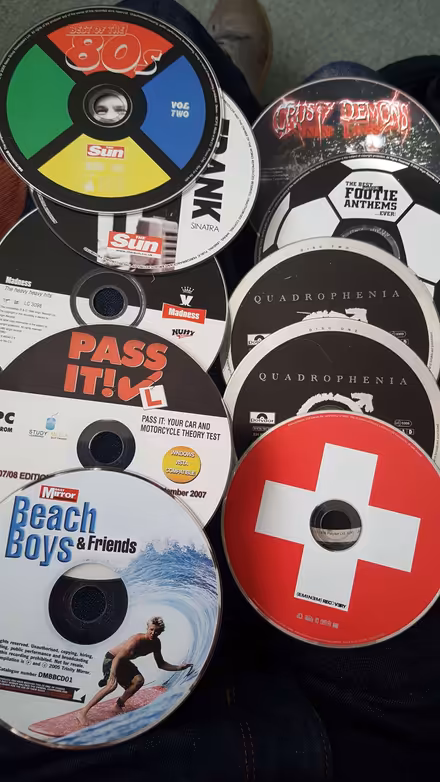 Photo of free music cds plus storage (New Greens AL3) #1