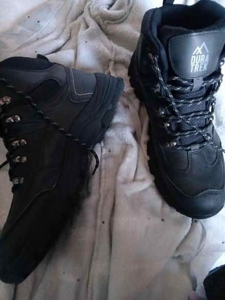 Photo of free Size 10 next outdoor boots, worn twice (Dudley Hill BD4) #1