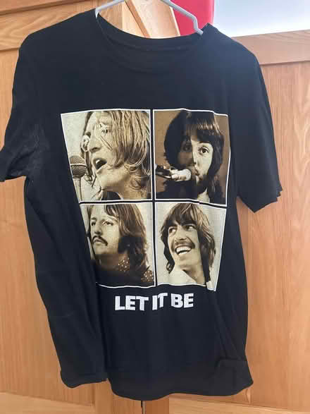 Photo of free Beatles Let It Be Men’s T shirt (Liverpool L7) #1