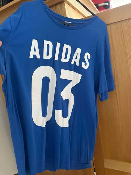 Photo of free Adidas blue men’s t shirt (Liverpool L7) #1