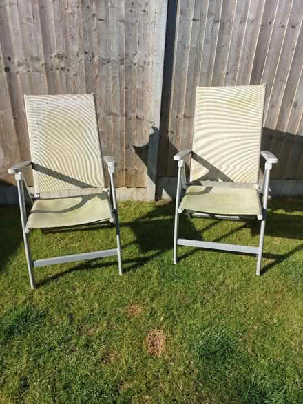 Photo of free Reclining garden chairs x2 (BA2) #1