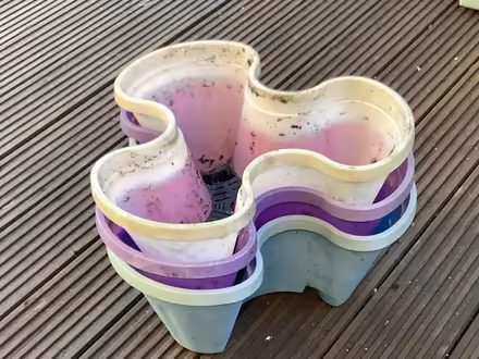 Photo of free Stacking plastic planter (Long Hanborough OX29) #1