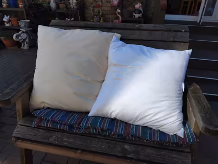 Photo of free 2 x 27" feather cushion pads (CT10 Broadstairs) #2