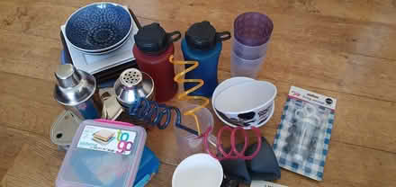 Photo of free A kitchen cupboard clearout! Plates, beakers, cocktail shake (The Camp AL4) #3