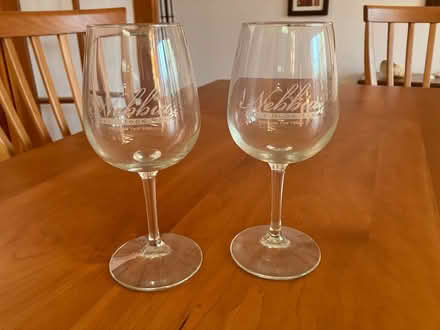 Photo of free 2 Nebbia winery glasses (White Oaks area of San Carlos) #1