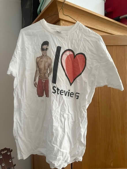 Photo of free Novelty I Heart Stevie G t shirt (Liverpool L7) #1