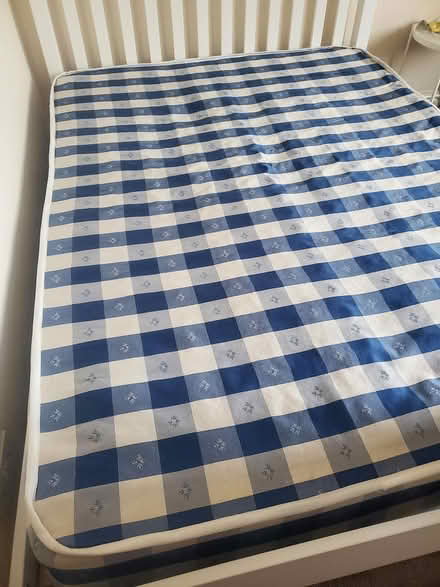 Photo of free Double mattress only (Clayton Bridge M40) #2