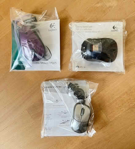 Photo of free Assortment of mice: Logitech Targus (Pedro Point, Pacifica) #1