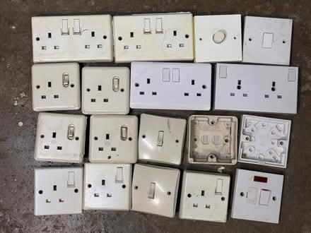 Photo of free 13amp Sockets and a some light switches etc (Camden) #1