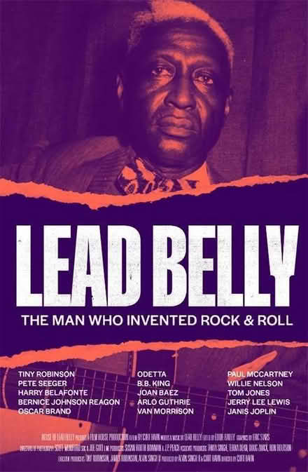 Photo of free DVD / LEAD BELLY: The Man Who Invented Rock & Roll (2025) (South Reading RG2) #1
