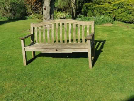 Photo of free Garden bench (Duckington SY14) #1
