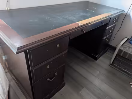 Photo of free Desk large six-drawer file desk (West, Central Fort Collins) #1