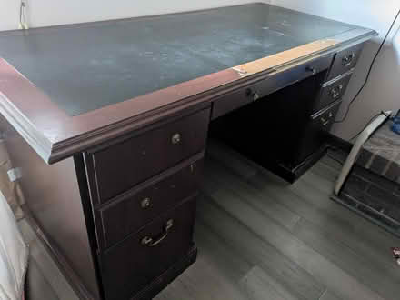 Photo of free Desk large six-drawer file desk (West, Central Fort Collins) #1