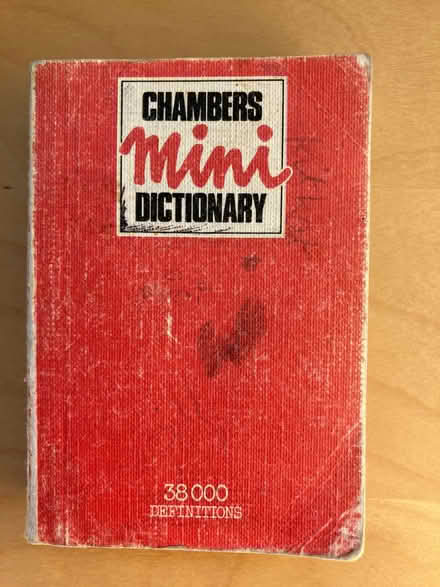 Photo of free Chambers Mini Dictionary (Brixton Hill SW2) #1