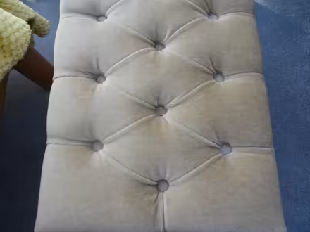 Photo of free VGC Upholstered bedroom stool (GU21 8UF) #2