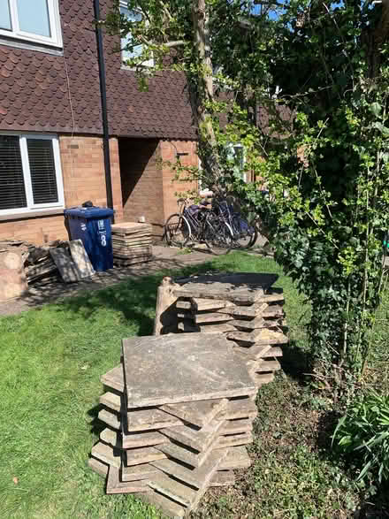 Photo of free 60x60 Concrete slabs (Cutteslowe OX2) #1