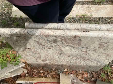 Photo of free Granite slabs/pieces (Sunnyvale near Ortega Park) #1